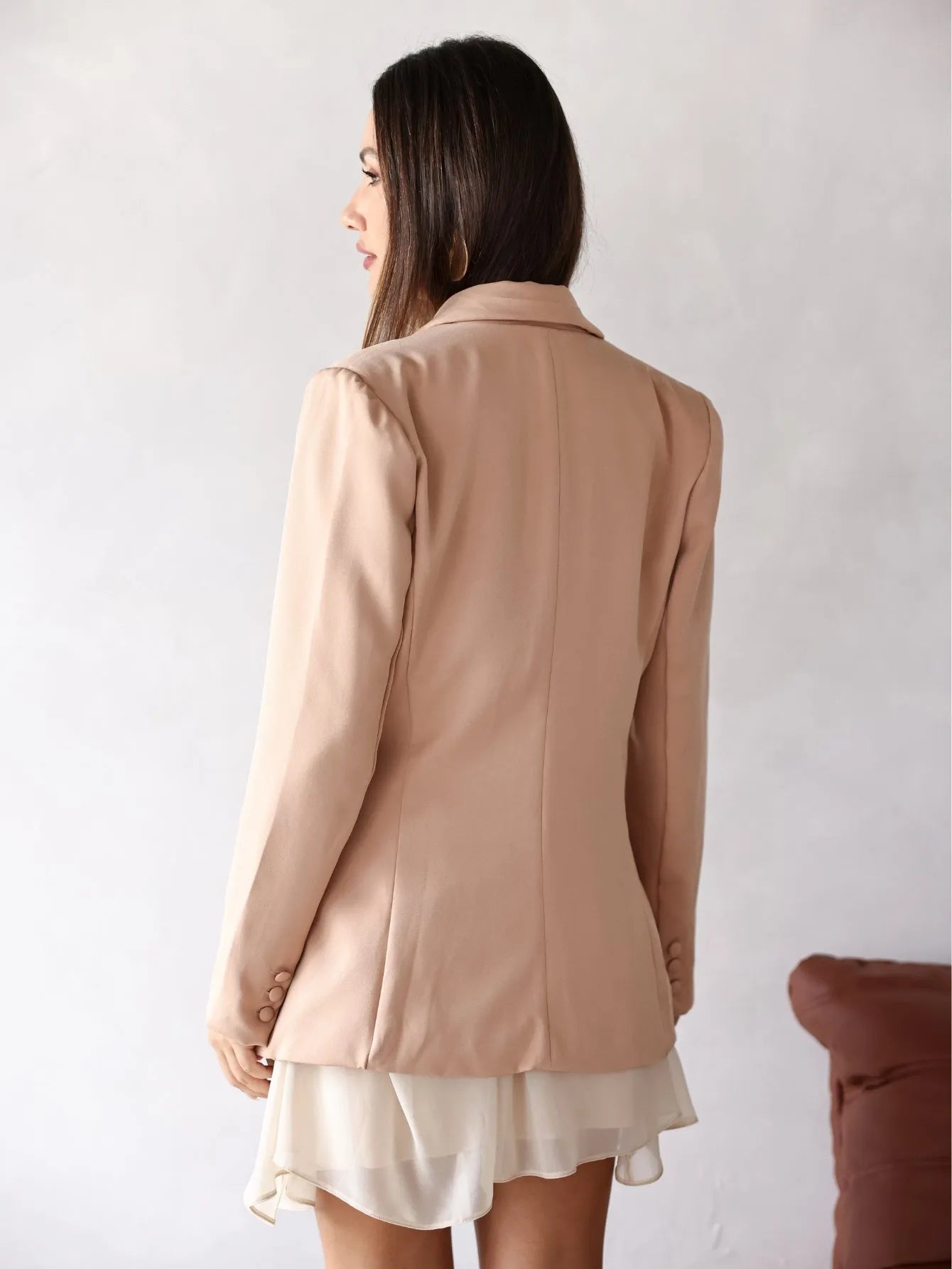 Blazer Estruturado Alfaiataria Forrado