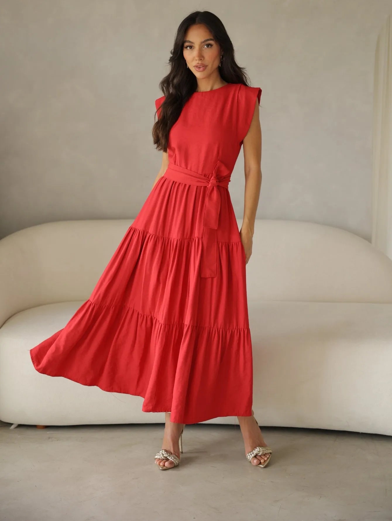 Vestido Midi Alfaiataria Muscle Tee