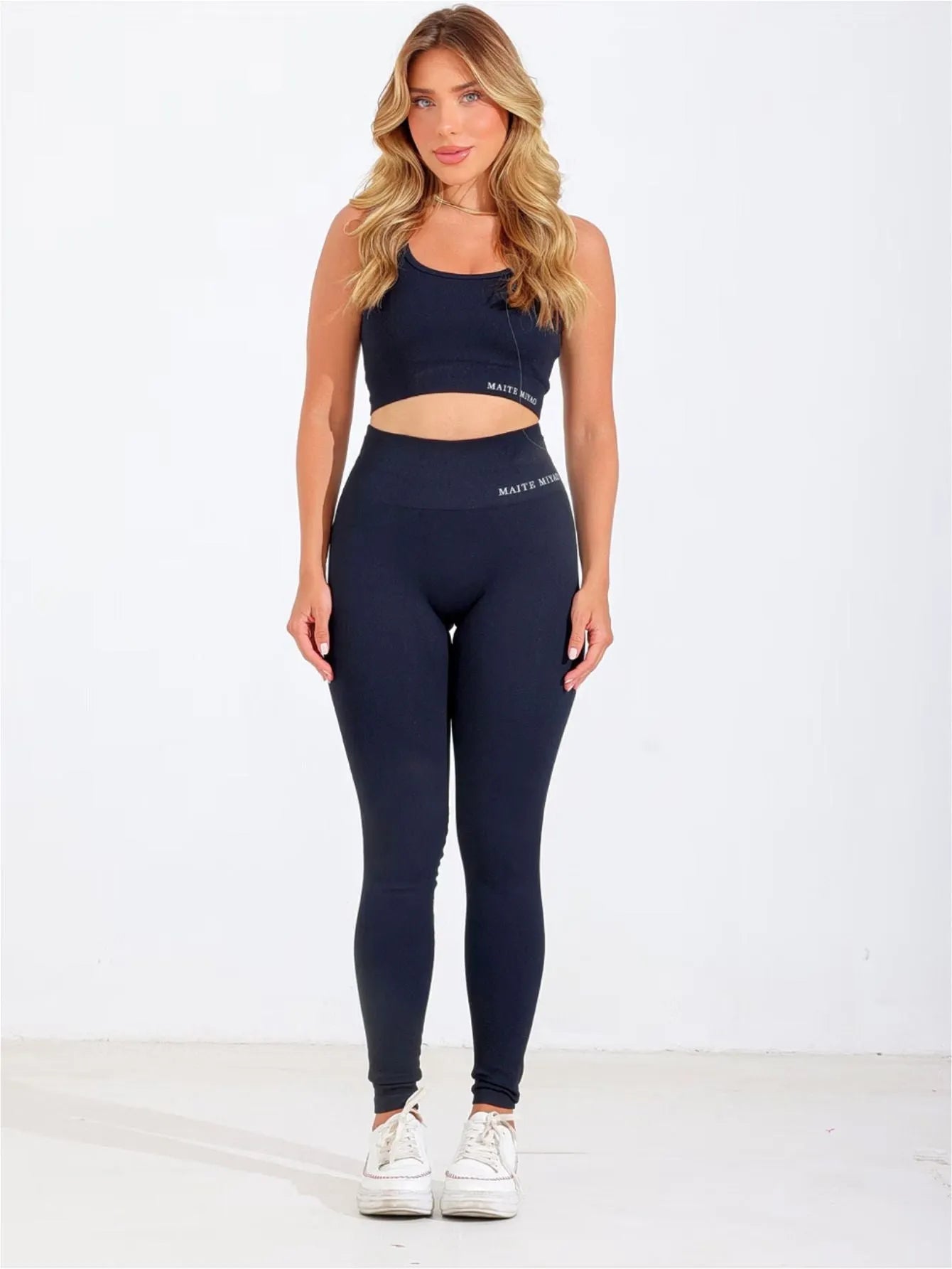 Calça Legging Canelada Essencial Seamless