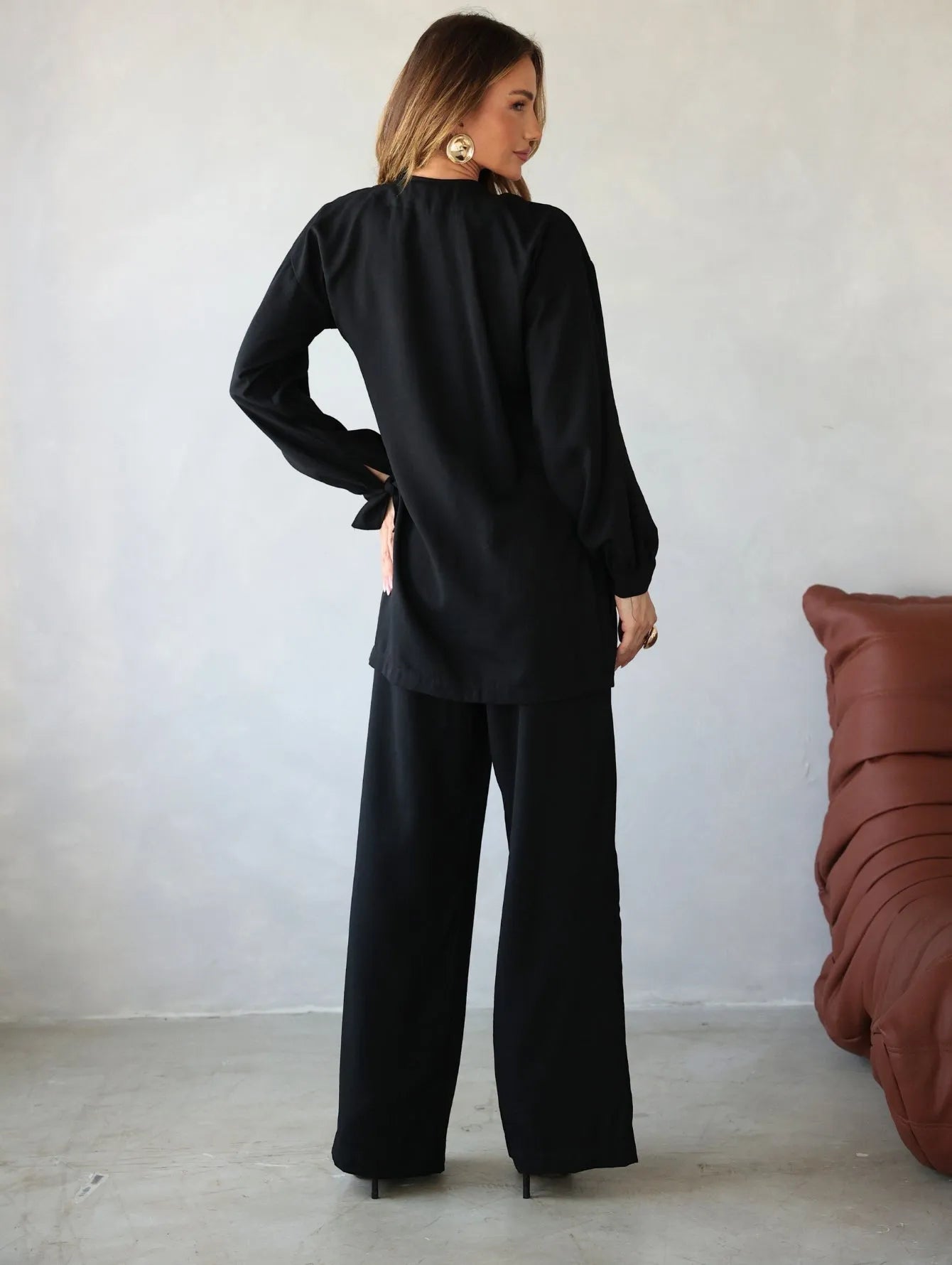 Conjunto Alfaiataria Kimono Calça Regata
