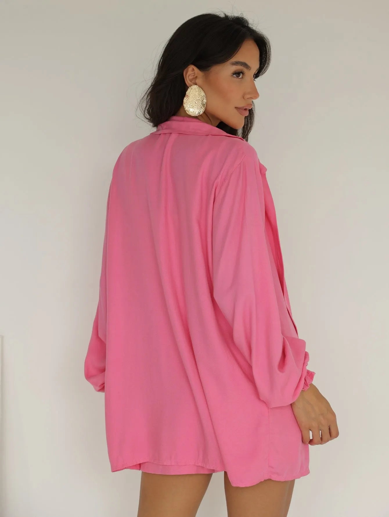 Conjunto Twill Cropped Short Kimono