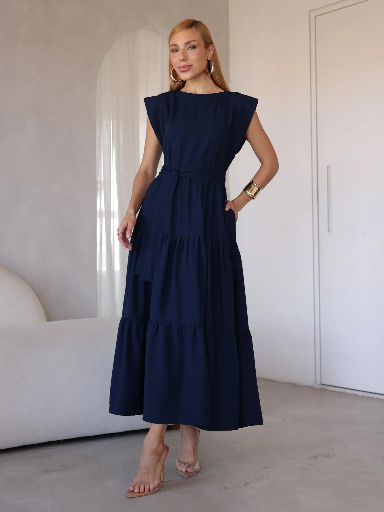Vestido Midi Alfaiataria Muscle Tee