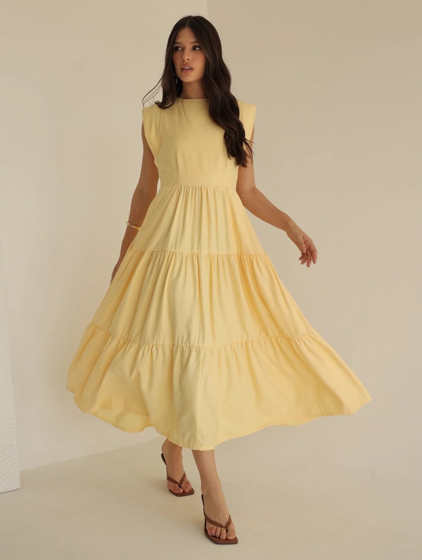 Vestido Midi Alfaiataria Muscle Tee