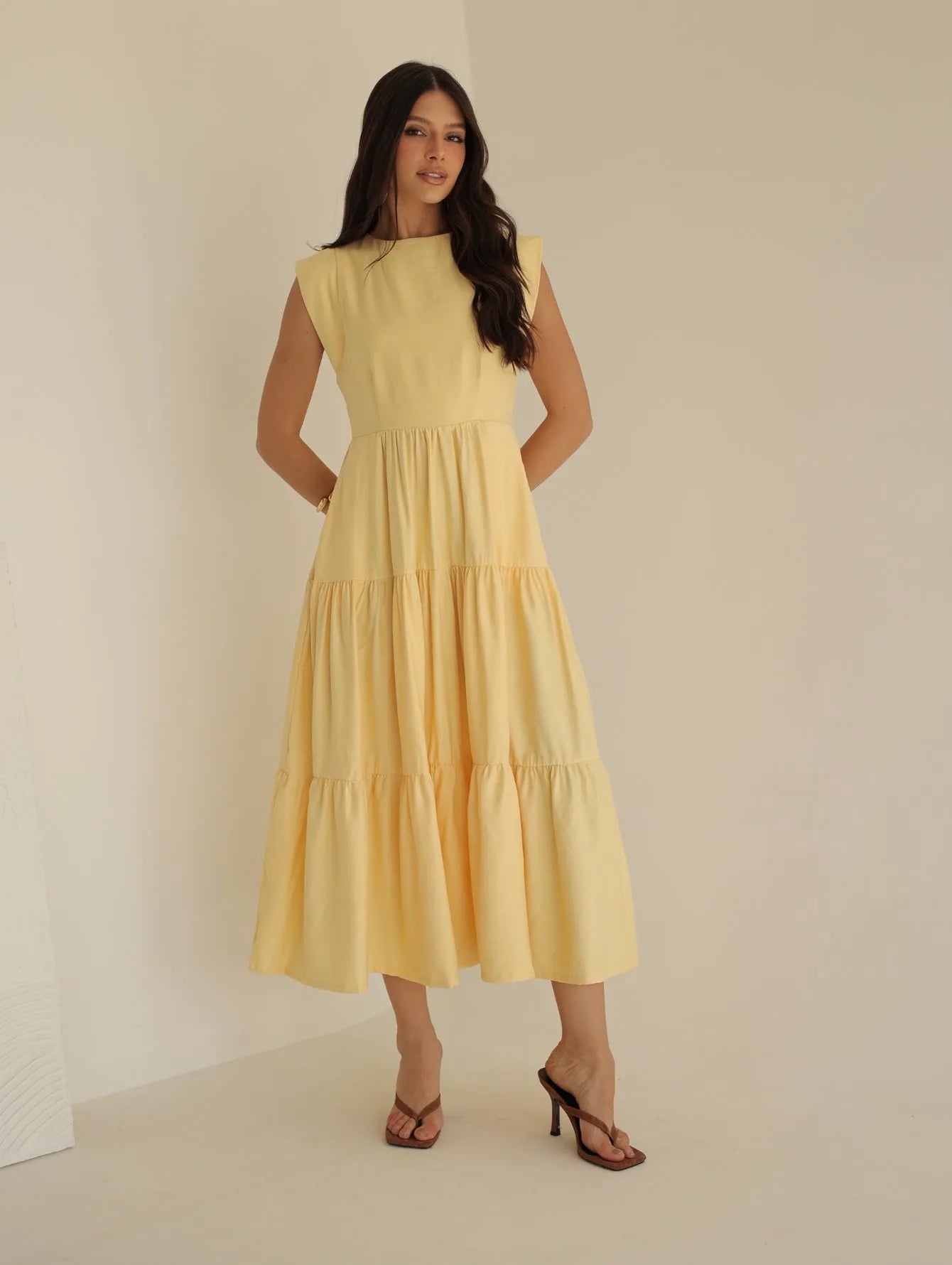 Vestido Midi Alfaiataria Muscle Tee