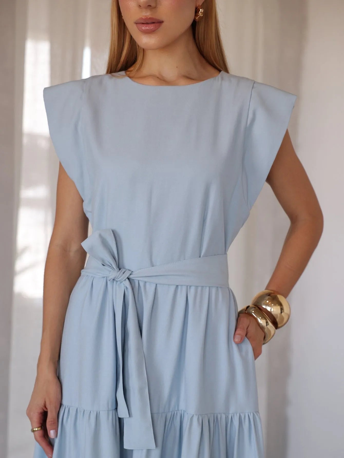 Vestido Midi Alfaiataria Muscle Tee