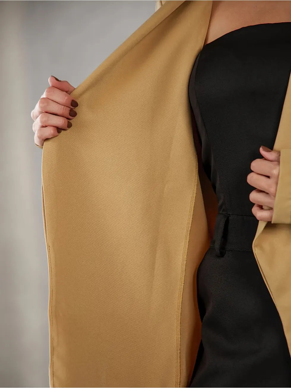 Blazer Acinturado Alfaiataria Suzane