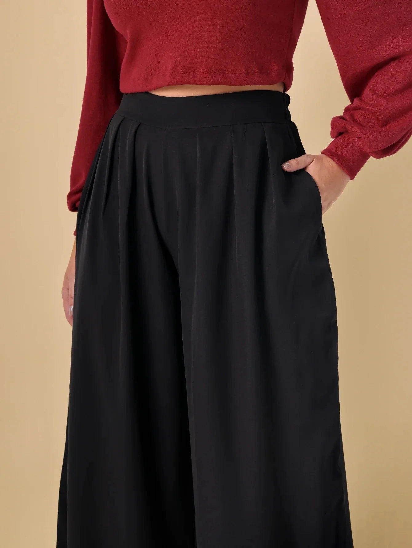 Calça Alfaiataria Pantalona Fluida Comfy