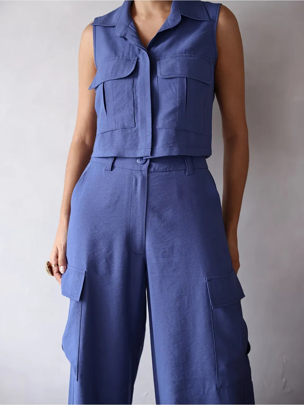 Conjunto Alfaiataria Cargo Reto - SANTALUX - 141