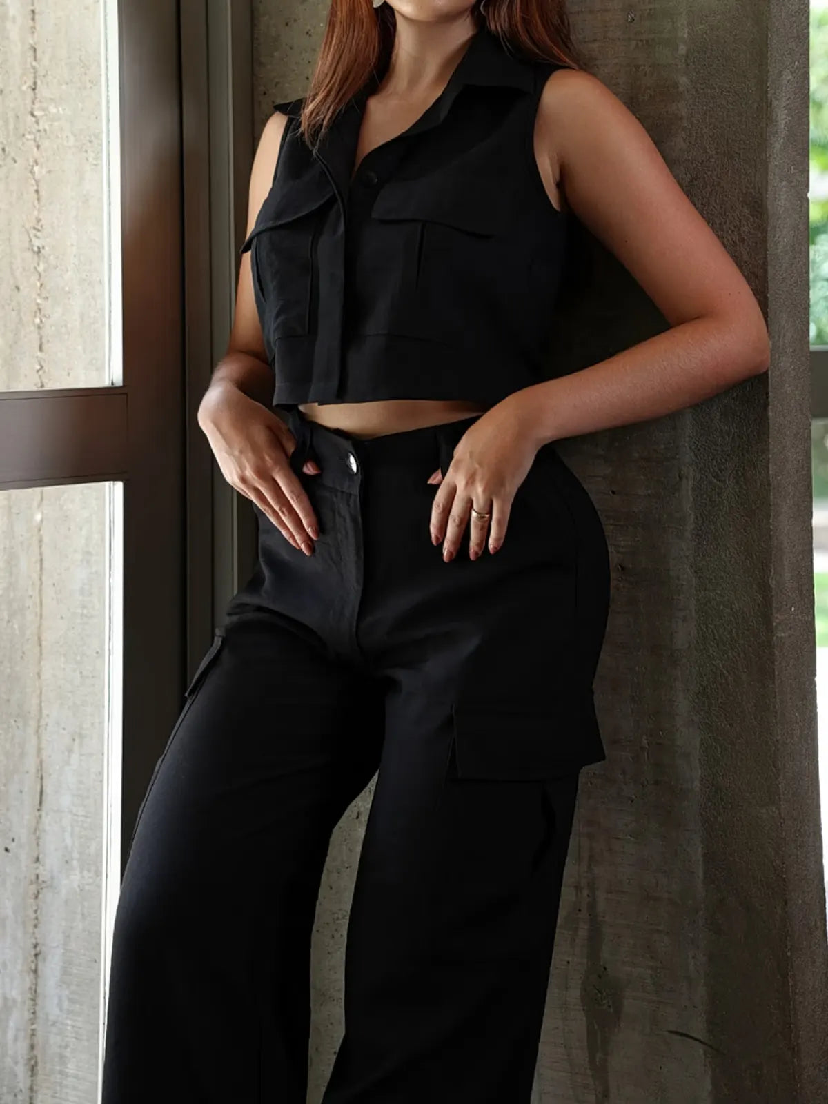 Conjunto Alfaiataria Cargo Reto - SANTALUX - 141