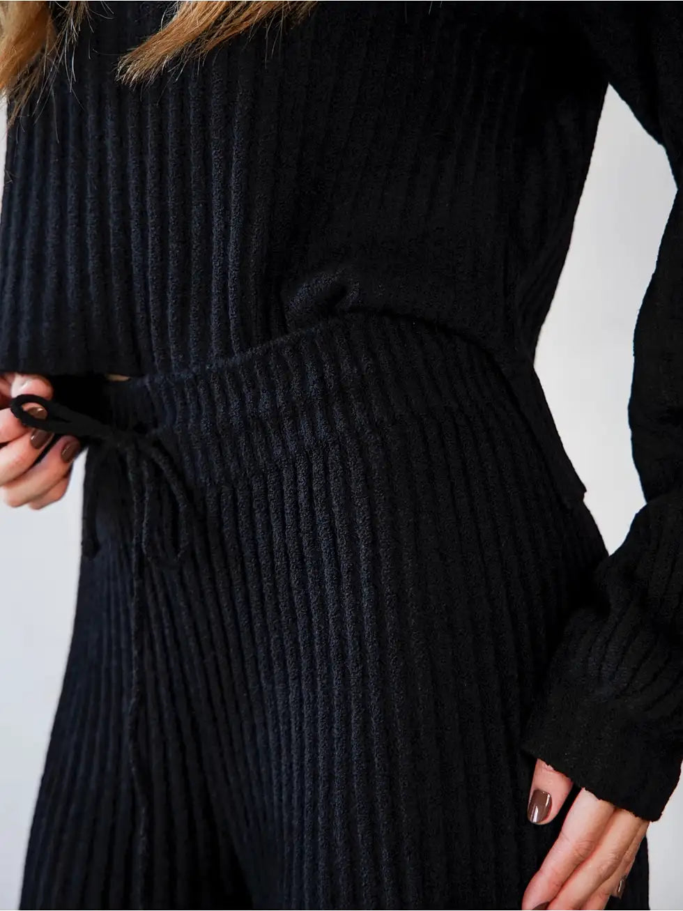 Conjunto Tricot Modal Manga Longa