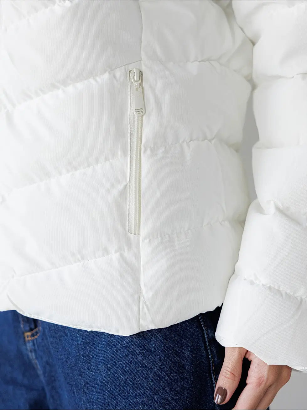 Jaqueta Puffer Acolchoada Inverno