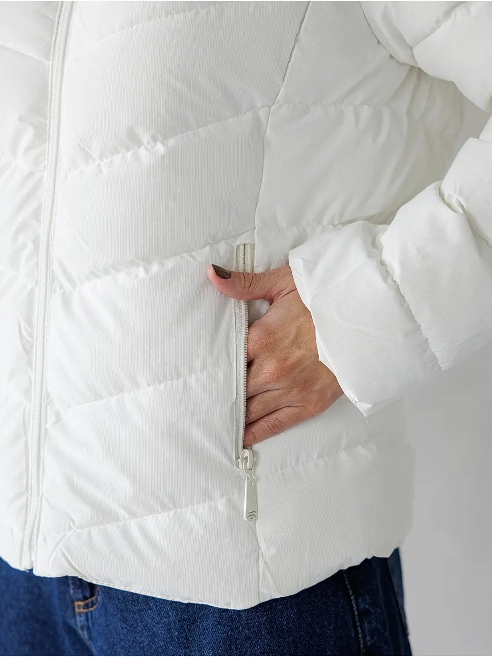 Jaqueta Puffer Acolchoada Inverno