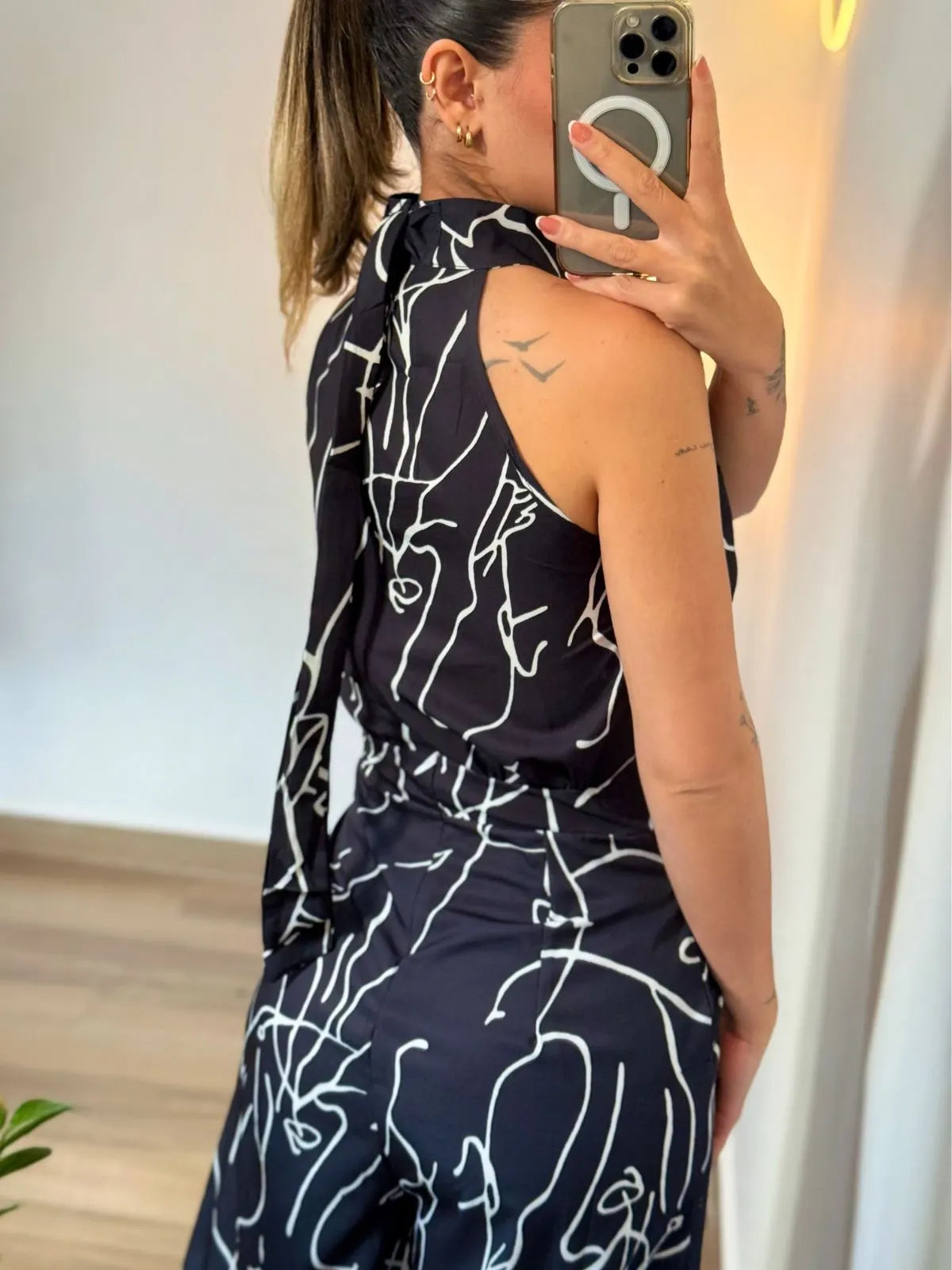 Macacão Frente Única Estampado - SANTALUX - 174