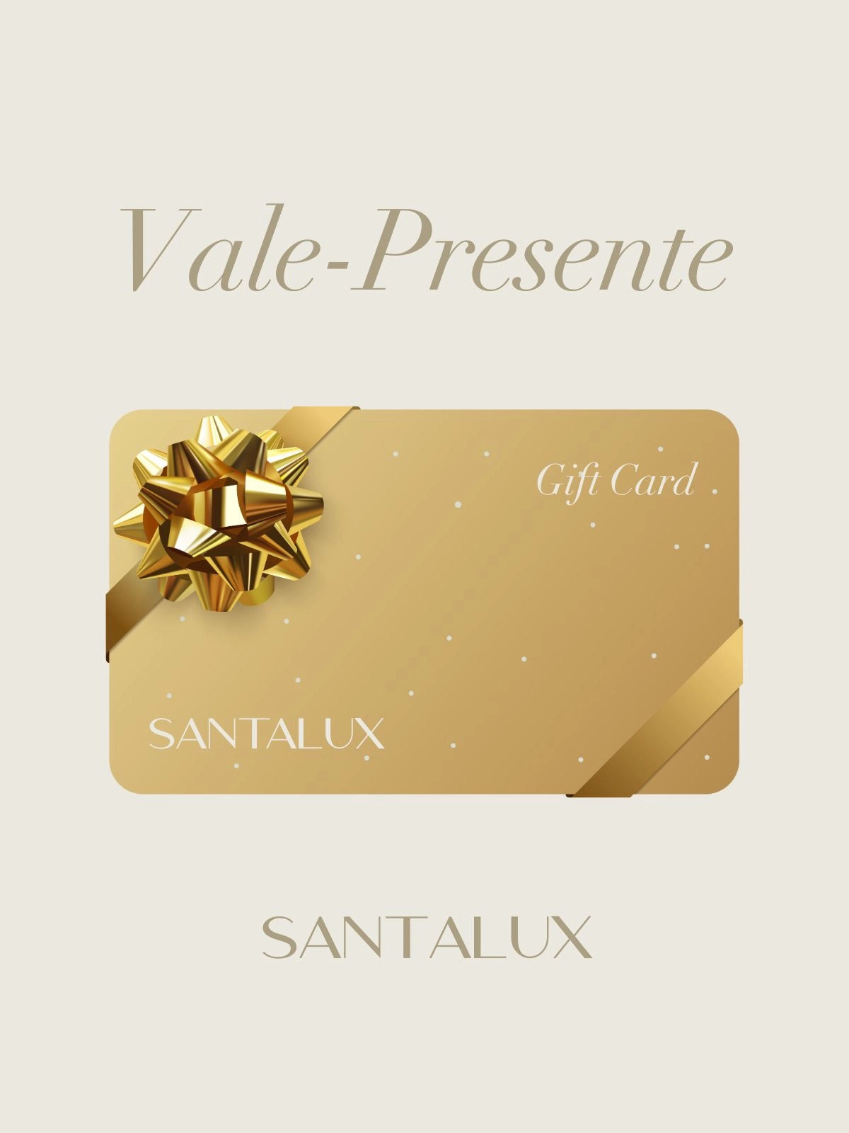 Santalux Cartão Vale-Presente