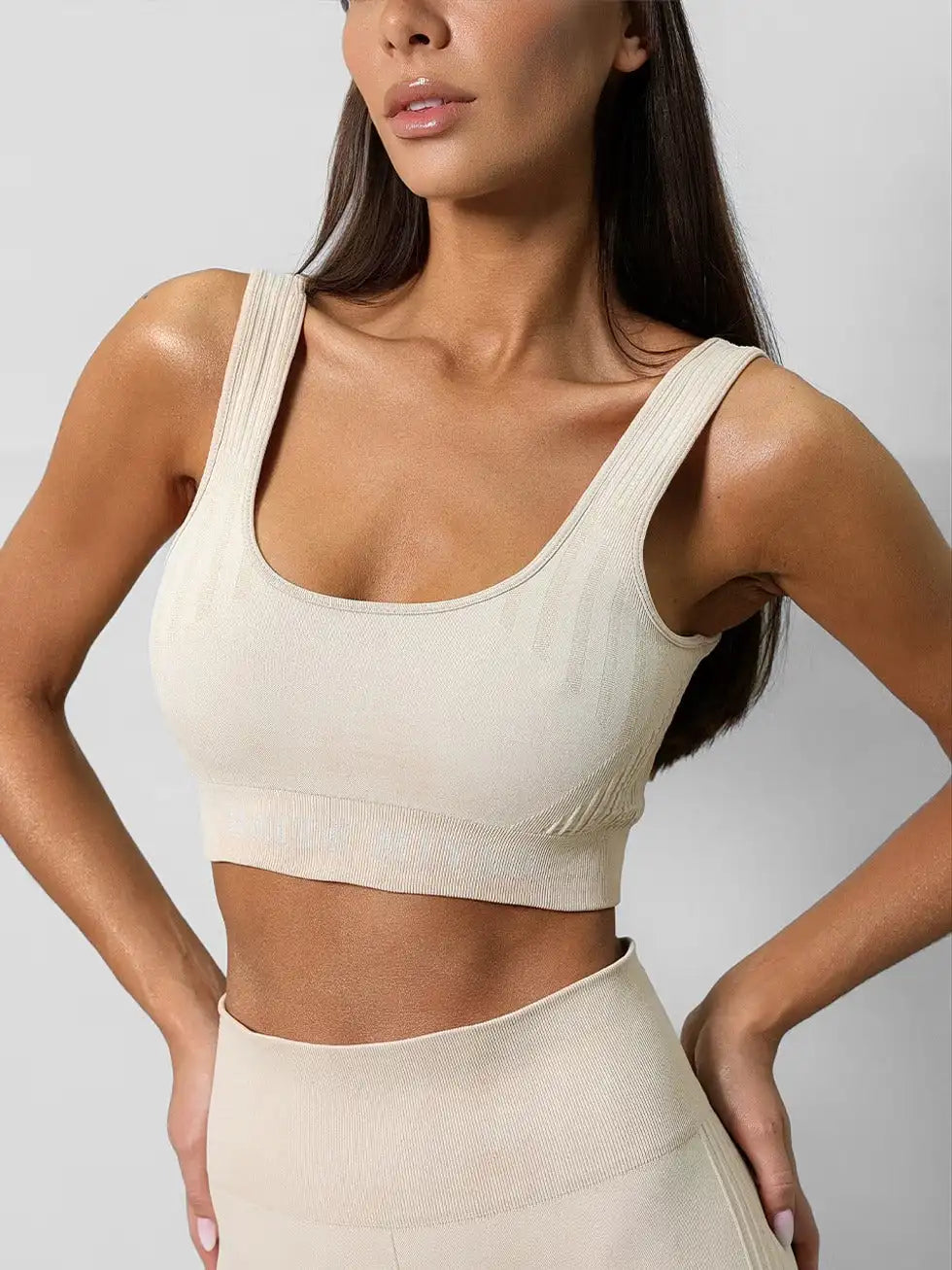 Top Seamless Modelador Alças Grossas