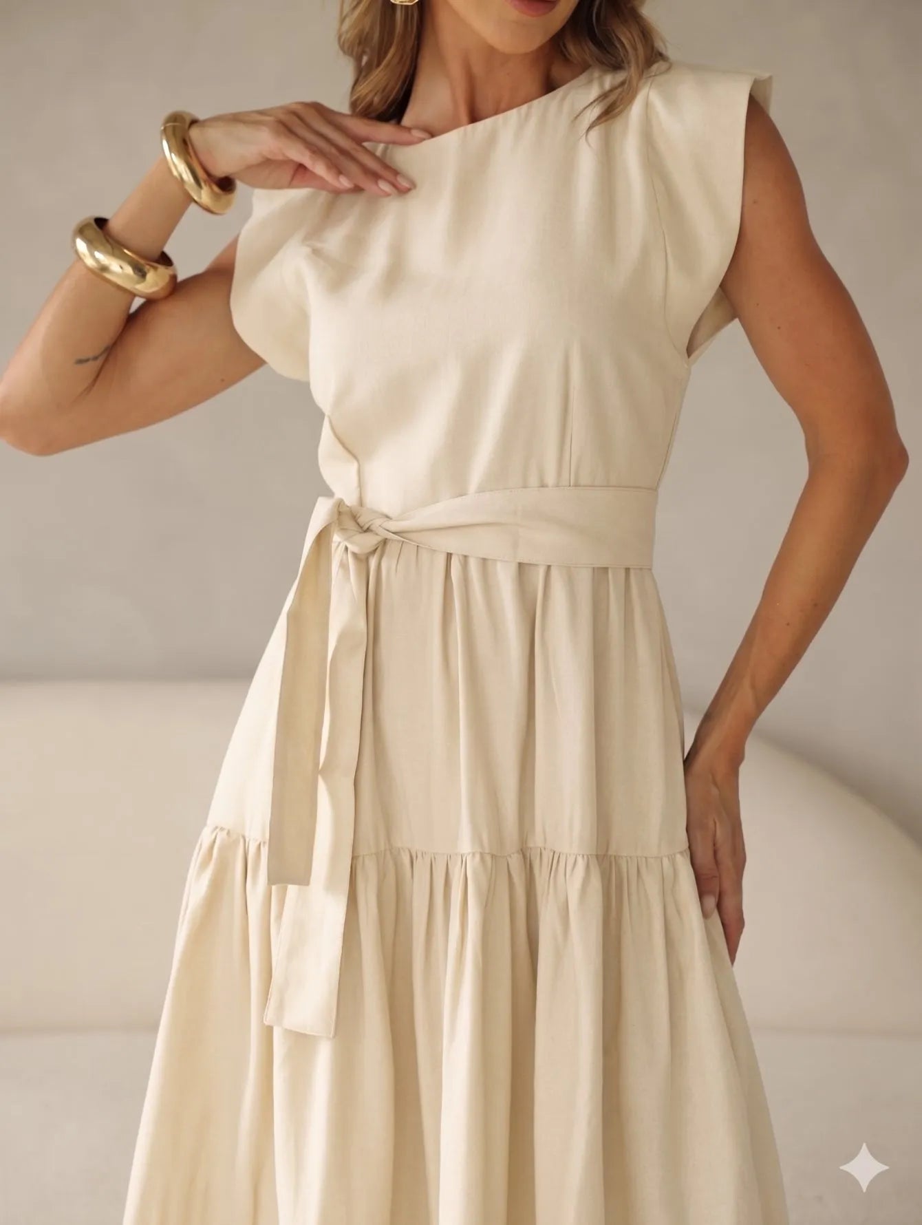 Vestido Midi Alfaiataria Muscle Tee