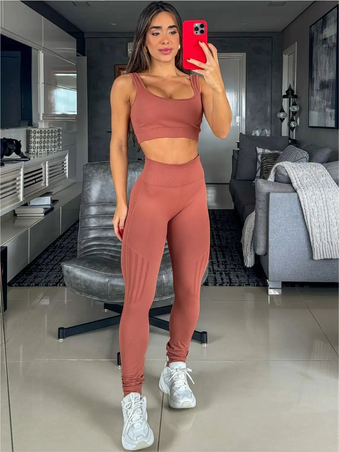 Top Seamless Modelador Alças Grossas