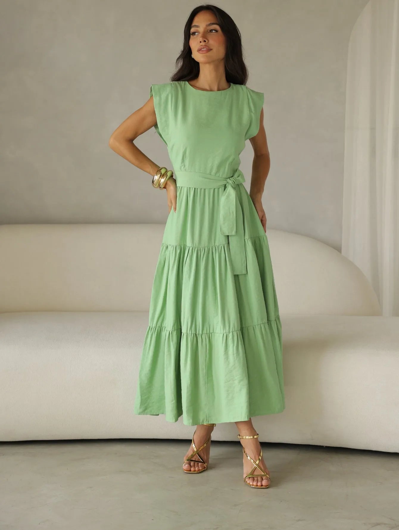 Vestido Midi Alfaiataria Muscle Tee
