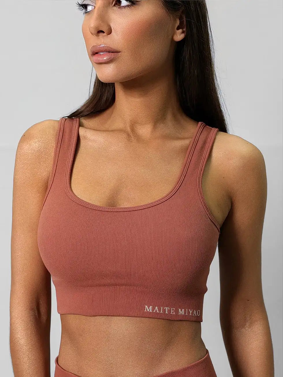 Top Seamless Canelado Essencial