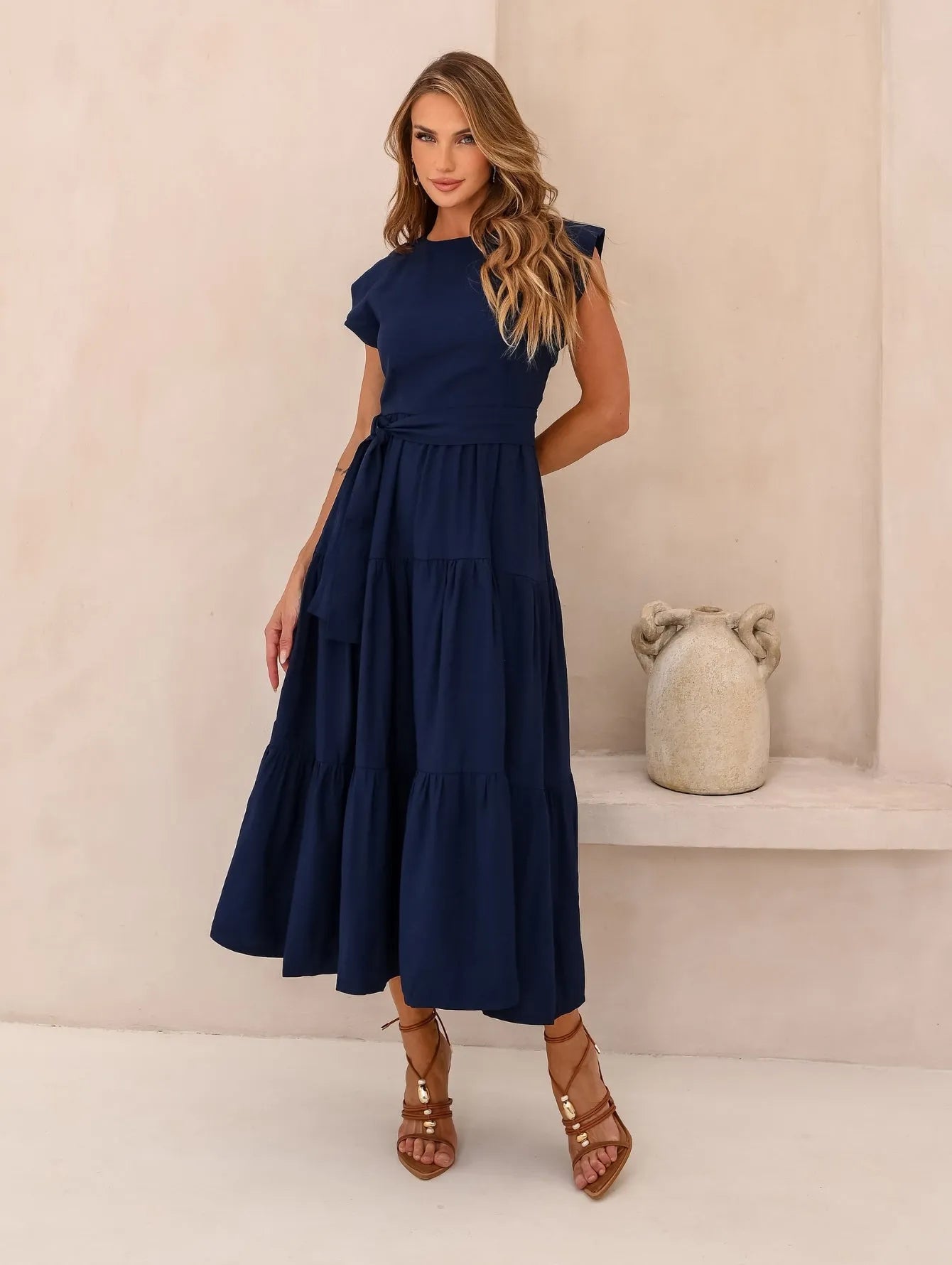 Vestido Midi Alfaiataria Muscle Tee