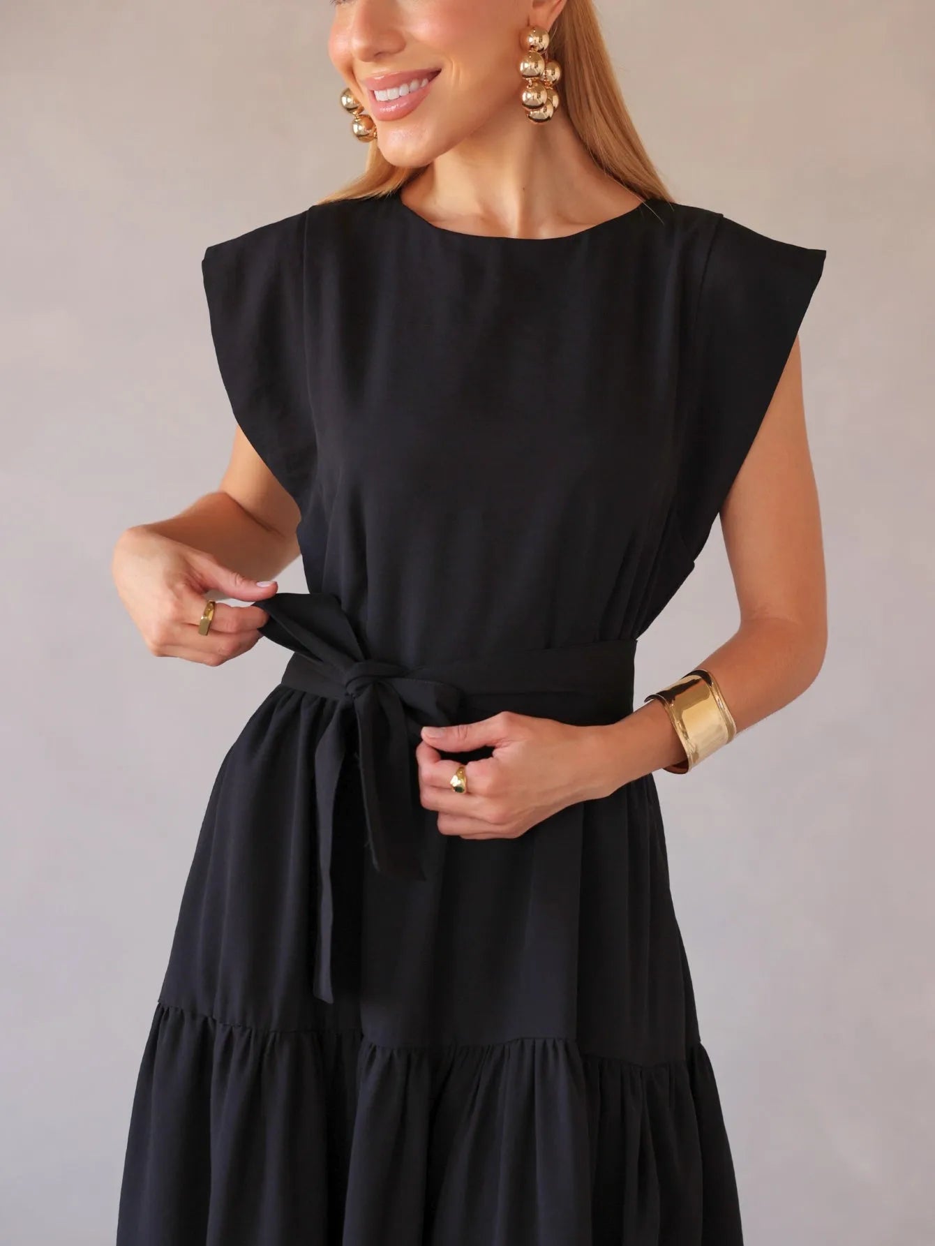 Vestido Midi Alfaiataria Muscle Tee