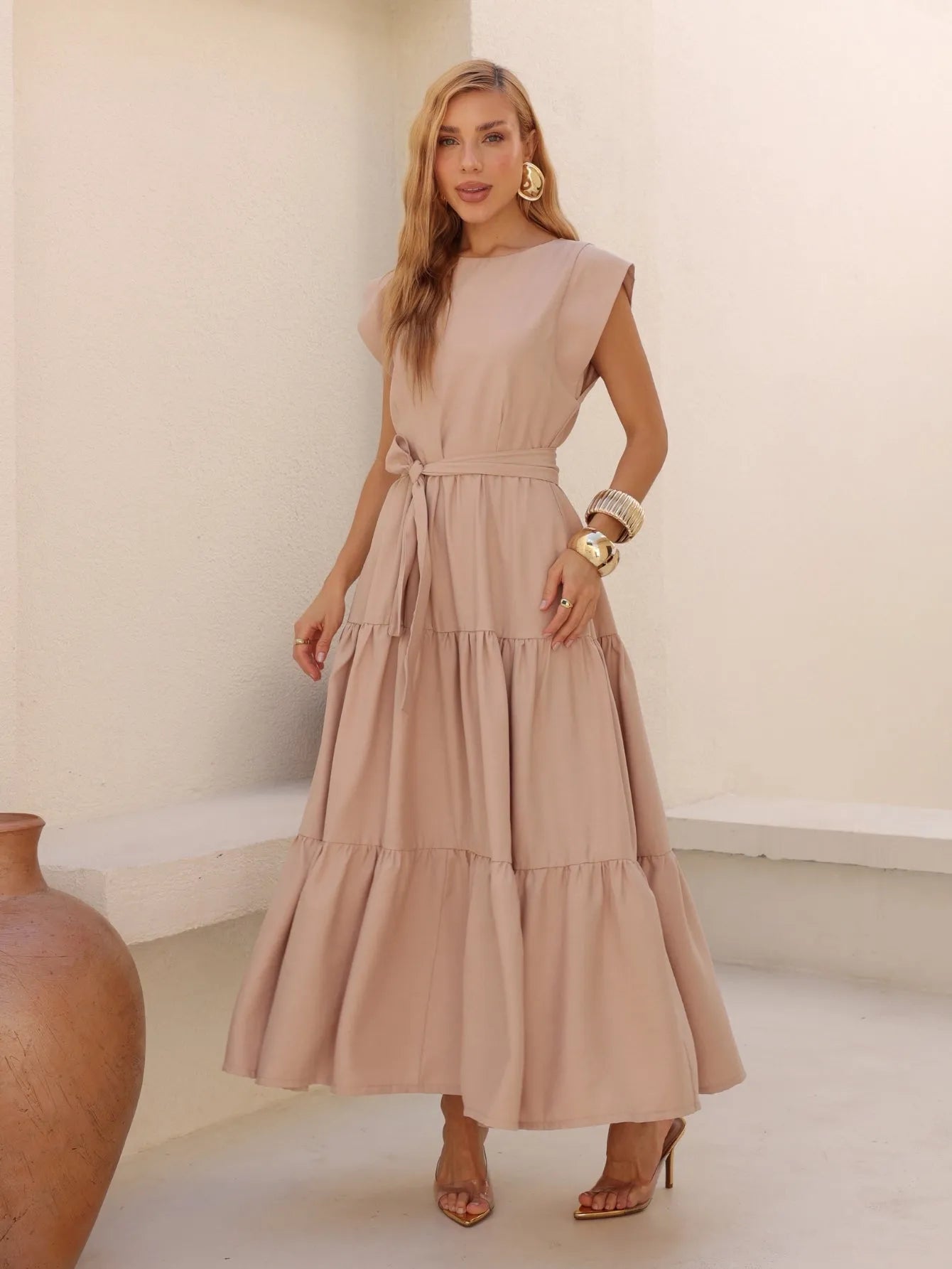 Vestido Midi Alfaiataria Muscle Tee