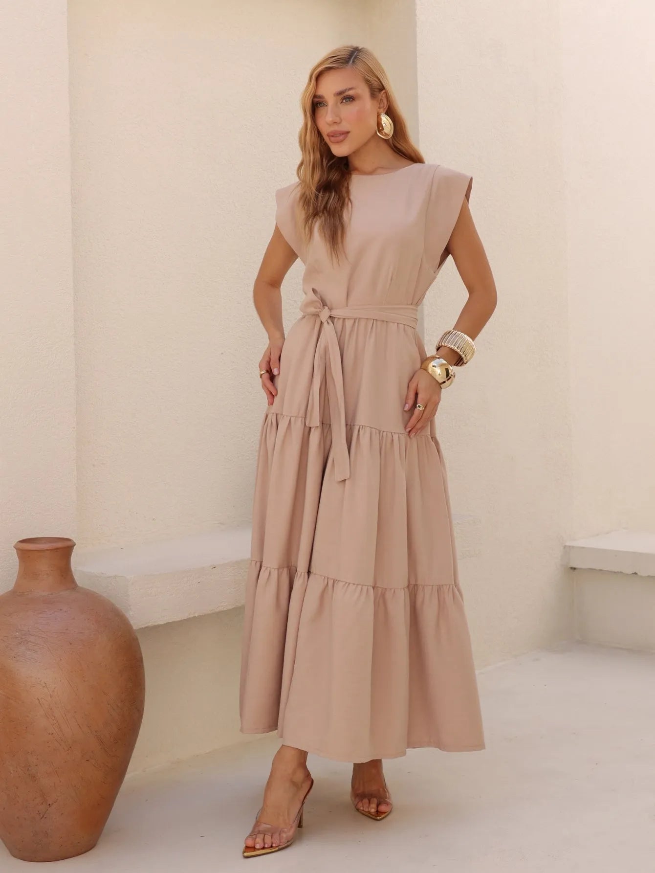 Vestido Midi Alfaiataria Muscle Tee