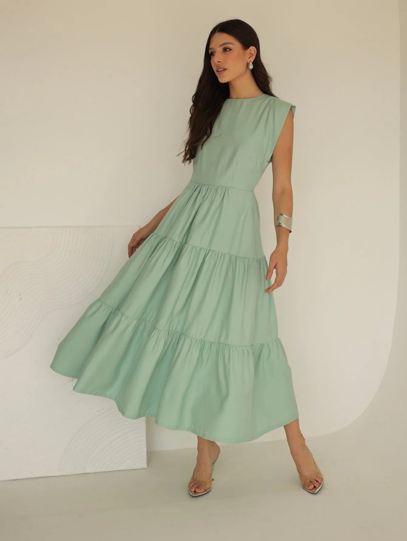 Vestido Midi Alfaiataria Muscle Tee