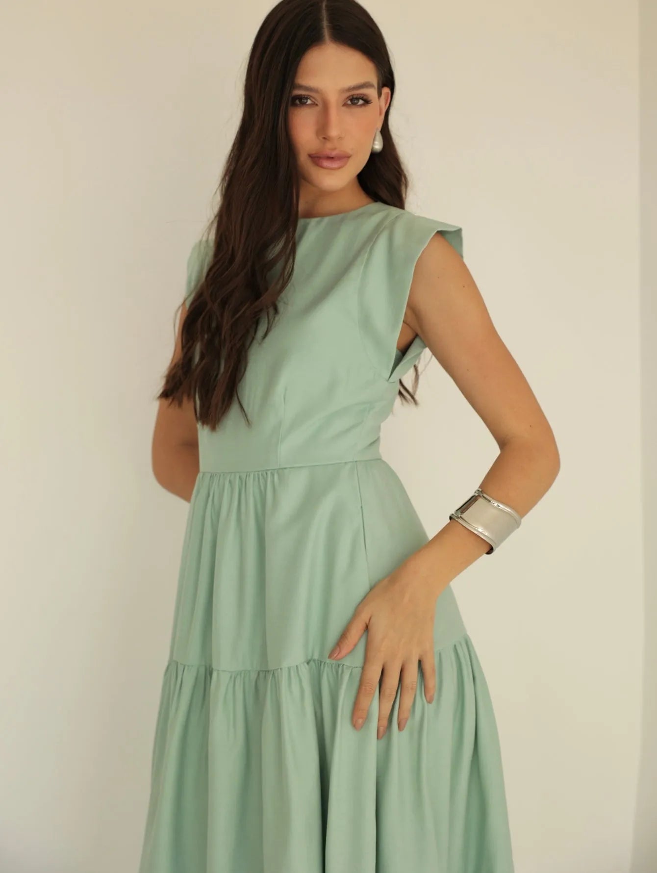 Vestido Midi Alfaiataria Muscle Tee