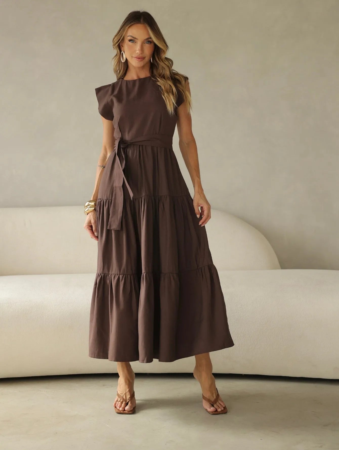 Vestido Midi Alfaiataria Muscle Tee