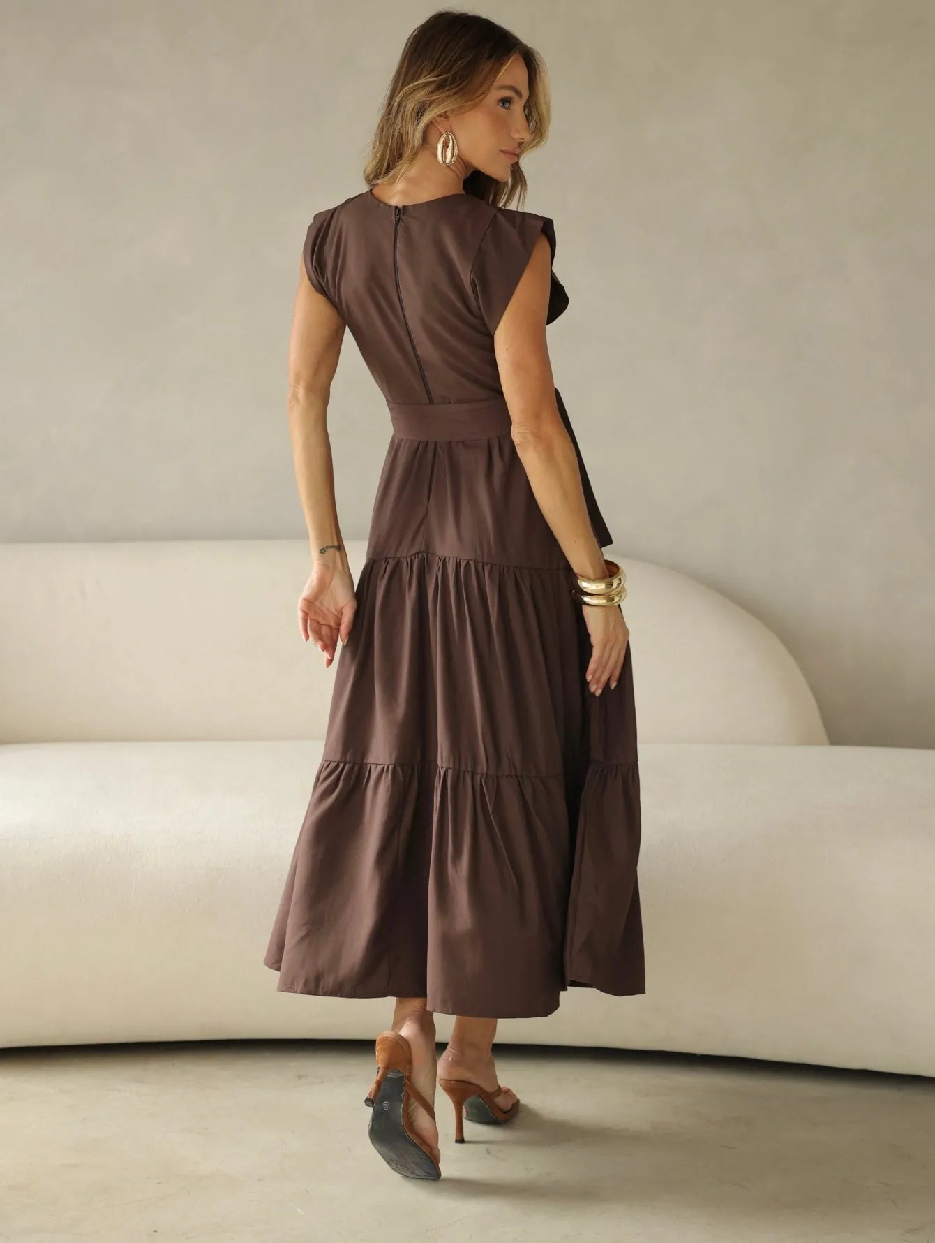 Vestido Midi Alfaiataria Muscle Tee
