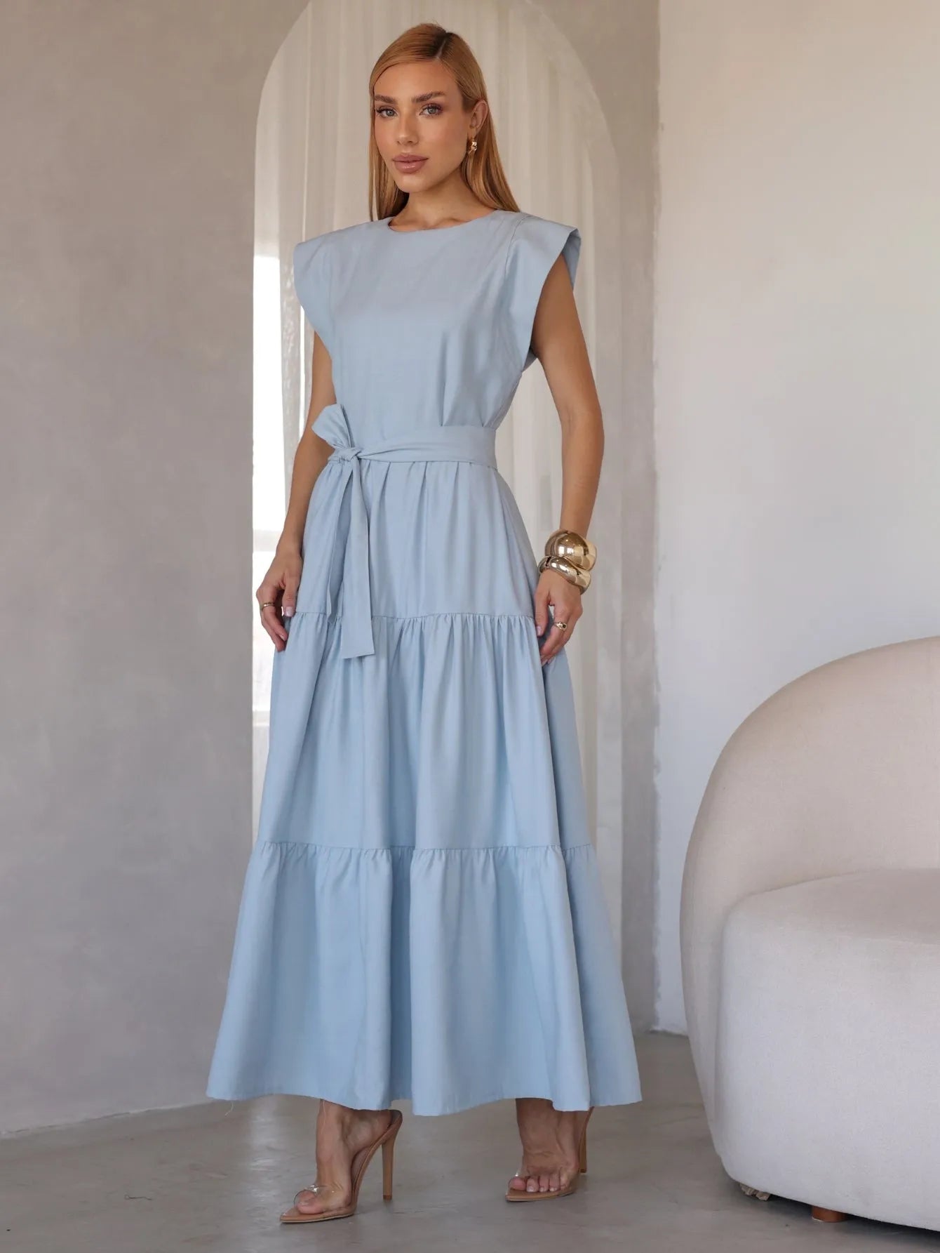 Vestido Midi Alfaiataria Muscle Tee