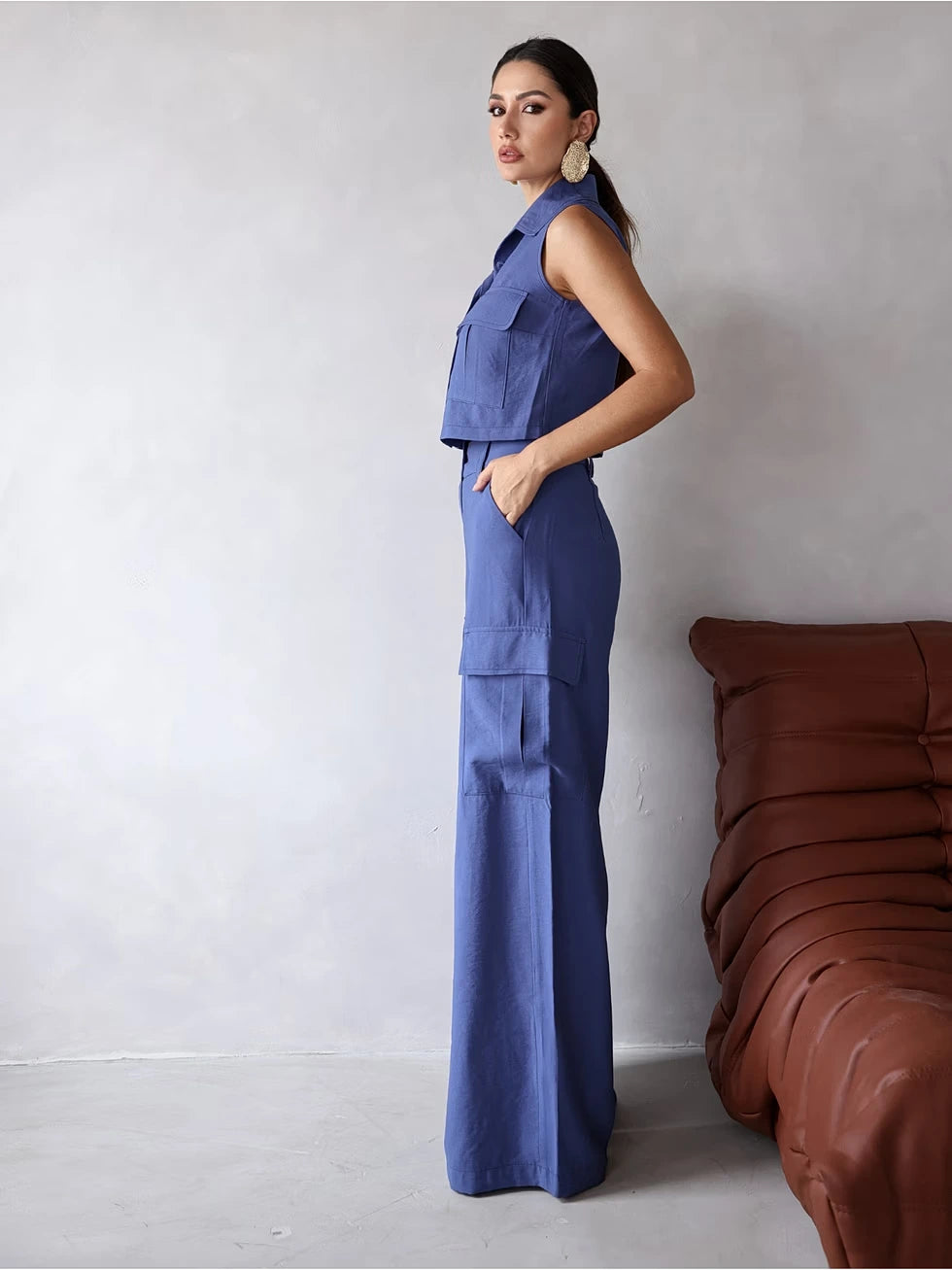 Conjunto Alfaiataria Cargo Reto - SANTALUX - 141